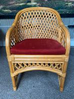 Rieten Stoel met Kussen, Ophalen