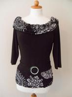 Joseph Ribkoff top en pantalon maat 38, Maat 38/40 (M), Verzenden, Zwart, Joseph Ribkoff