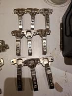 Hettich Scharnieren Gebruikt - Diverse Maten, Ophalen of Verzenden, Gebruikt, Overige materialen, Scharnier