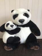 Pluche panda met jong Wereld Natuurfonds, Nieuw, Ophalen of Verzenden