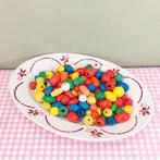 Houten speelgoed kralen kralenketting set lot partij, Overige typen, Onbekend, Ophalen of Verzenden, Zo goed als nieuw