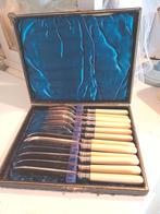 Antiek 12 delig Vis  Bestek, Antiek en Kunst, Antiek | Bestek, Ophalen of Verzenden