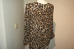 Essentiel Antwerp luchtig tuniek jaguar print mt 36/38, Kleding | Dames, Blouses en Tunieken, Bruin, Verzenden, Zo goed als nieuw