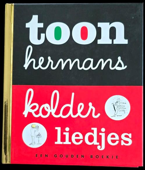 Toon Hermans - Kolderliedjes Boek/CD, Boeken, Muziek, Zo goed als nieuw, Artiest, Ophalen of Verzenden