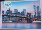 New York skyline, Hobby en Vrije tijd, Denksport en Puzzels, 500 t/m 1500 stukjes, Legpuzzel, Zo goed als nieuw, Ophalen