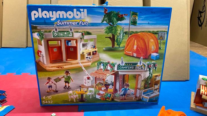 Playmobil camping 5432, Kinderen en Baby's, Speelgoed | Playmobil, Zo goed als nieuw, Ophalen of Verzenden