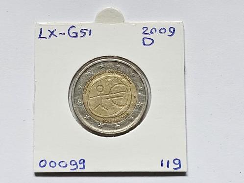 2-euromunt Duitsland (D) D 2009 Europa LX-G51, Postzegels en Munten, Munten | Europa | Euromunten, Losse munt, 2 euro, Duitsland