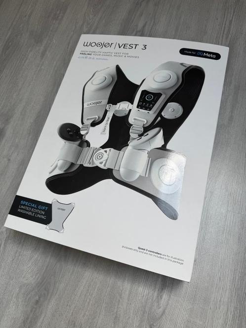 Woojer Haptic Vest voor oa Meta Quest, Spelcomputers en Games, Virtual Reality, Nieuw, Overige platformen, Overige typen, Ophalen of Verzenden
