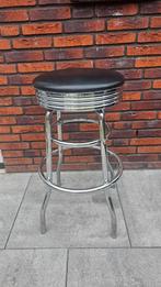 Barkruk retro vintage🪑, Ophalen, Gebruikt, 60 tot 90 cm, Met voetsteun