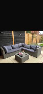 Te koop, loungebank, Tuin en Terras, Tuinsets en Loungesets, Ophalen, 5 zitplaatsen, Kunststof, Bank