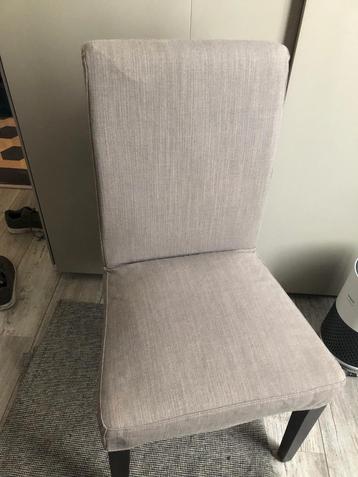 Hoge Eetkamerstoel IKEA met afneembare hoes - ALS NIEUW beschikbaar voor biedingen
