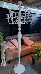 Reuzen kandelaar met 9 armen !!, Ophalen, Gebruikt, Wit, Metaal