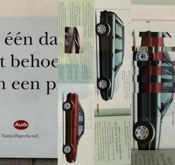 Uniek introductie proef flyer Audi 80 Design 1994 beschikbaar voor biedingen