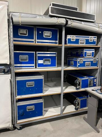 Diverse flightcase maten op voorraad beschikbaar voor biedingen