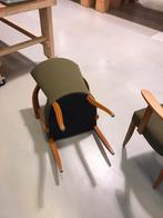 2 retro eetkamerstoelen eind jaren 50, X, Overige kleuren, Ophalen of Verzenden, Zo goed als nieuw