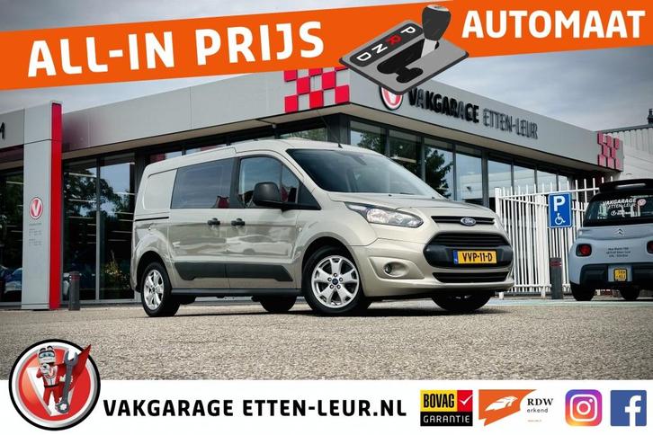 Ford TRANSIT CONNECT | AUTOMAAT | CAMRA  3zits, Auto's, Bestelauto's, Bedrijf, Ford, Benzine, Euro 5, Automaat, Geïmporteerd, Zilver of Grijs