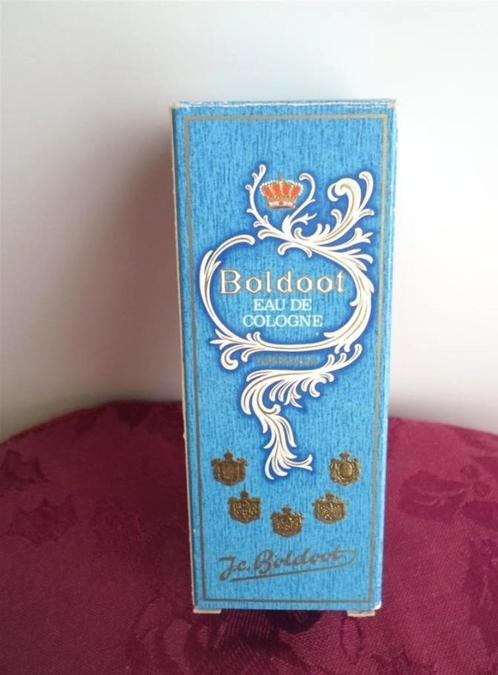 Boldoot Eau de cologne in originele doos. Fles is verzegeld, Verzamelen, Parfumverzamelingen, Nieuw, Parfumfles, Gevuld, Ophalen of Verzenden