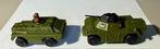 Matchbox legervoertuigen (Weasel en Stoat), Ophalen of Verzenden