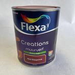 Flexa Creations Muurverf Red Elegance Extra Mat Rood 1L, Doe-het-zelf en Verbouw, Verf, Beits en Lak, Flexa, Flexa, Nieuw, Ophalen of Verzenden