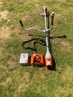 Stihl accu bosmaaier/trimmer FSA90 kompleet set, Tuin en Terras, Bosmaaiers, Ophalen, Stihl, Gebruikt, Accu