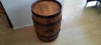 Bijzettafel biervat whiskyvat te koop, Minder dan 55 cm, Gebruikt, Rond, Hout