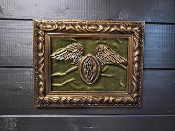 Barok Schilderij - Flying Pussy Art beschikbaar voor biedingen