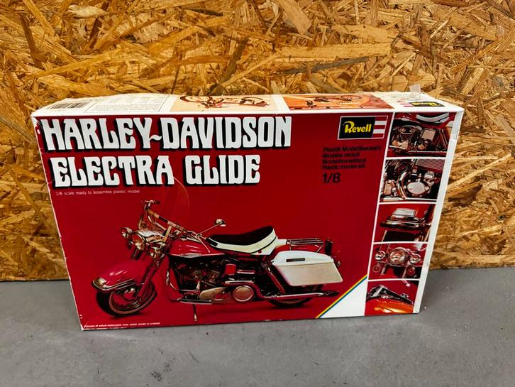 Revell Harley Davidson Electra Glide Model H-1224:500, Hobby en Vrije tijd, Modelbouw | Auto's en Voertuigen, Gebruikt, Overige typen