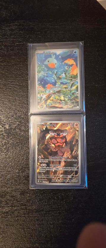 2 Pokemon Kaarten Black Bolt & White Flare - Near Mint beschikbaar voor biedingen