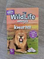 Wild Life weetjes kwartet, Hobby en Vrije tijd, Gezelschapsspellen | Kaartspellen, Ophalen of Verzenden, Gebruikt