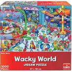 Goliath Wacky World Puzzel - 1000 stukjes, Hobby en Vrije tijd, Ophalen of Verzenden, 500 t/m 1500 stukjes, Nieuw