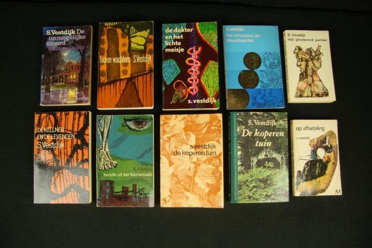 10 X Boeken van Simon Vestdijk (1950-1984), Boeken, Romans, Gelezen, Nederland, Ophalen of Verzenden