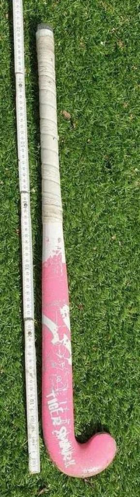 Hockeystick kind - roze -  28 inch (6 jaar), Sport en Fitness, Hockey, Gebruikt, Stick, Ophalen of Verzenden