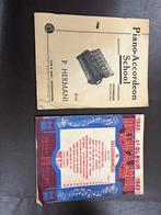 Oude bladmuziek: Piano-Accordeon School & Metro's Radio Schl, Gebruikt, Les of Cursus, Ophalen of Verzenden, Populair