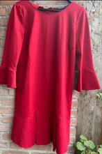 Mooie rode jurk van Twinset 44 (leuker dan op foto), Maat 42/44 (L), Knielengte, Ophalen of Verzenden, Zo goed als nieuw