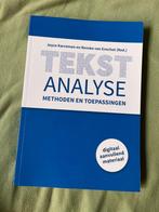 Boek Tekstanalyse Karreman & Van Enschot, Ophalen, Alpha, Zo goed als nieuw, WO
