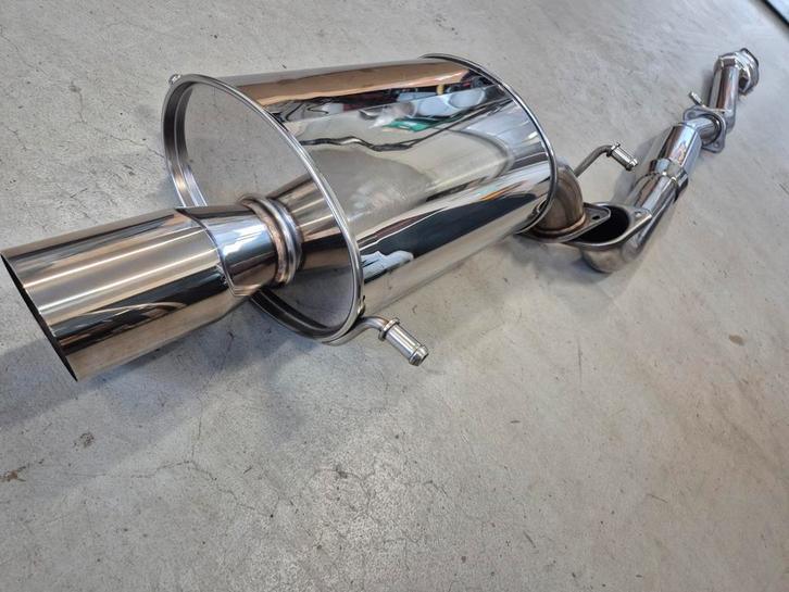 subaru impreza wrx sti fujitsubo Legalis R uitlaat rvs 3", Auto-onderdelen, Uitlaatsystemen, Subaru, Gebruikt, Ophalen of Verzenden