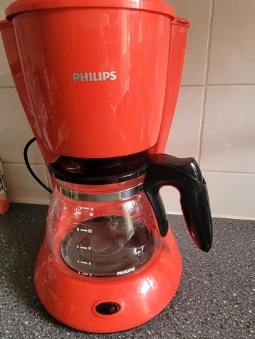 Philips Koffiezetapparaat - Rood - filterkoffiemachine beschikbaar voor biedingen