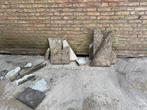 Gratis af te halen tegels, Tuin en Terras, Tegels en Klinkers, Ophalen, Gebruikt, 10 m² of meer, Beton