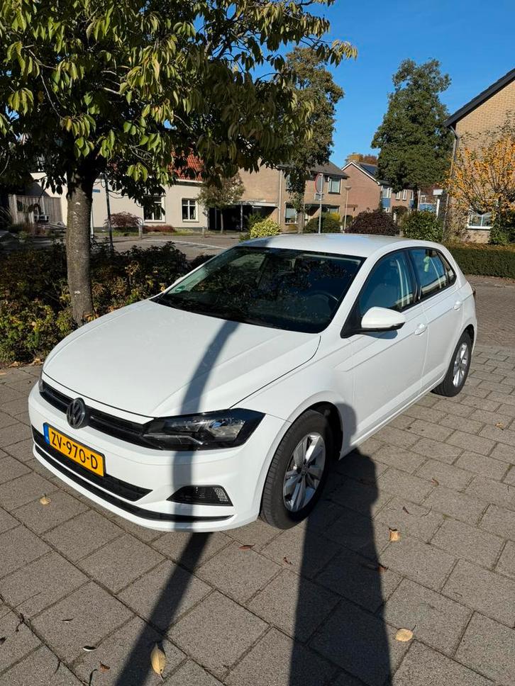 Volkswagen Polo 1.0 TSI 95PK 5D Bluemotion 7-DSG 2018 Wit, Auto's, Volkswagen, Particulier, Polo, Airconditioning, Apple Carplay