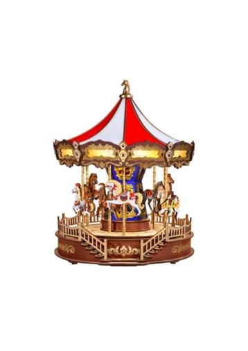 Robotime, Muziekdoos Hout DIY Classic Carousel, AMC01 beschikbaar voor biedingen