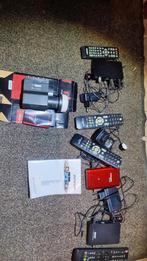 2 satellietontvangers, 4 voudige lnb, h265 dvb-t ontvanger., Ophalen of Verzenden, Zo goed als nieuw, Overige merken