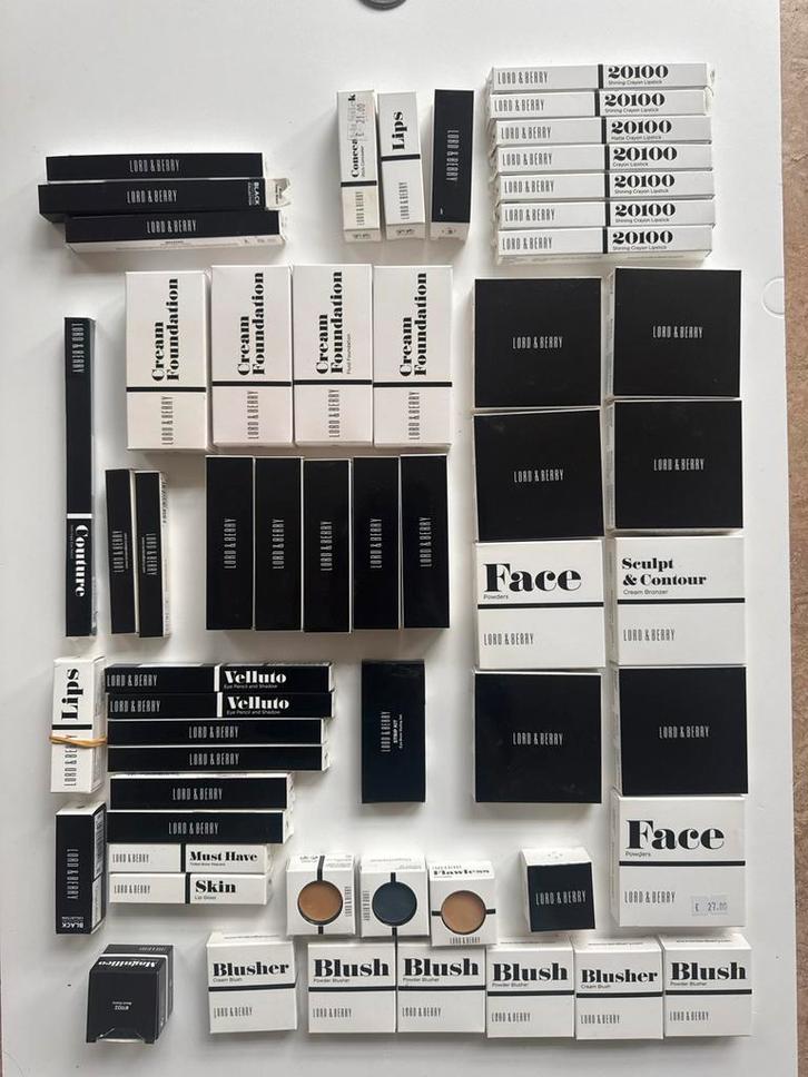 Lord&Berry Make-up Partij - Diverse Producten, Sieraden, Tassen en Uiterlijk, Uiterlijk | Cosmetica en Make-up, Gebruikt, Make-up