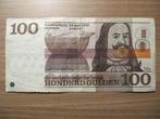 Bankbiljet Nederland- 100 gulden - Michiel de Ruyter, Postzegels en Munten, Bankbiljetten | Nederland, Verzenden, 100 gulden, Los biljet