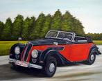 BMW 327 (1948)  schilderij,  handgeschilderd, Ophalen of Verzenden