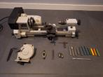 Emco unimat 3 hobby draaibank met langsvoeding + accessoires, Ophalen of Verzenden, Gebruikt, Metaaldraaibank