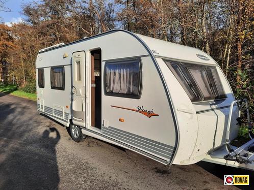 Beyerland Wenge Aparte bedden en Mover, Caravans en Kamperen, Caravans, tot en met 4, 1250 - 1500 kg, Rondzit, Beyerland, 2 aparte bedden