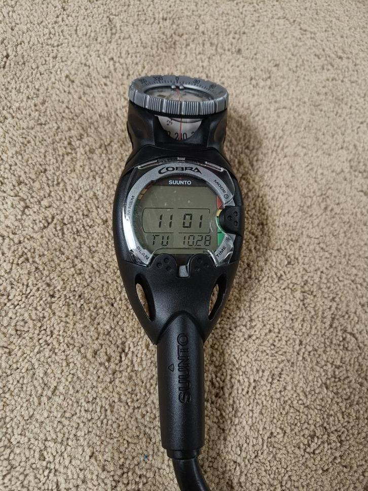Suunto Cobra Duikcomputer, Watersport en Boten, Duiken, Zo goed als nieuw, Duikcomputer, Ophalen of Verzenden