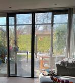 Plisse dubbel hordeur, Ophalen, Kunststof, Gebruikt, Deurkozijn