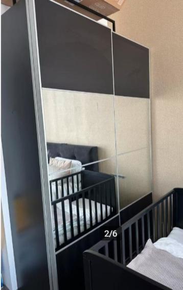 Schuifdeuren voor PAX (200*236 cm) van Ikea (oud model) - afbeelding 1