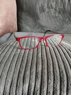 LINDBERG HEREN BRIL MONTUUR ROOD/STAAL GLOEDNIEUWE BRIL, Ophalen of Verzenden, Nieuw